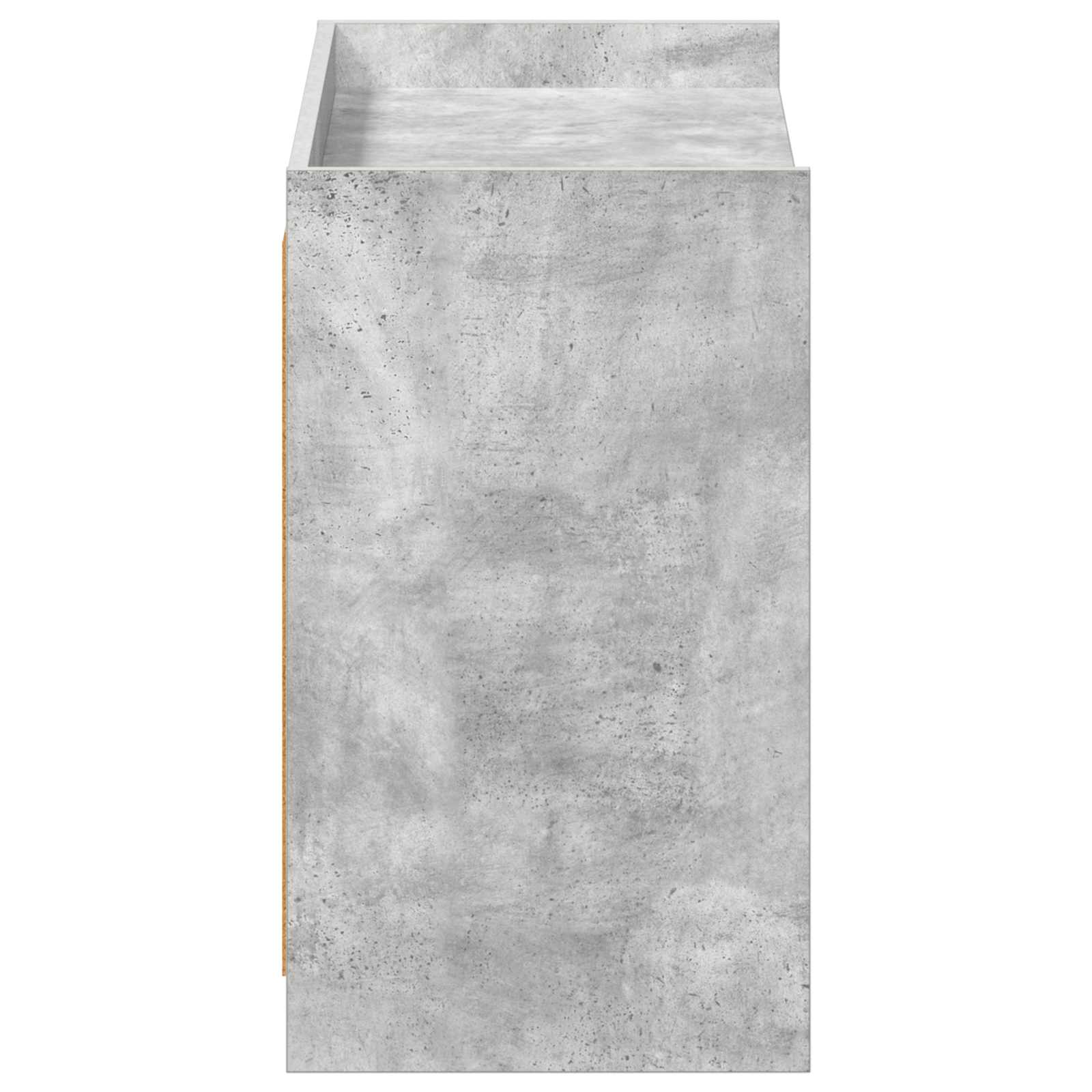 Schoenenkast Betongrijs 85 x 39,5 x 70 cm Bewerkt hout image 4