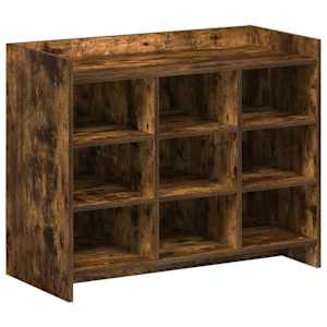vidaXL Kinga kapp Suitsutatud tamm 85 x 39,5 x 70 cm Tehispuit