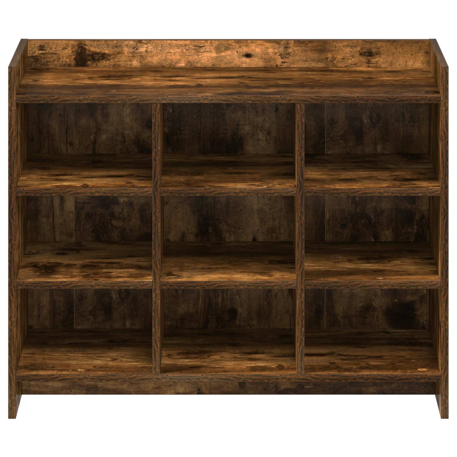 Schoenenkast Gerookt eiken 85 x 39,5 x 70 cm Bewerkt hout image 3