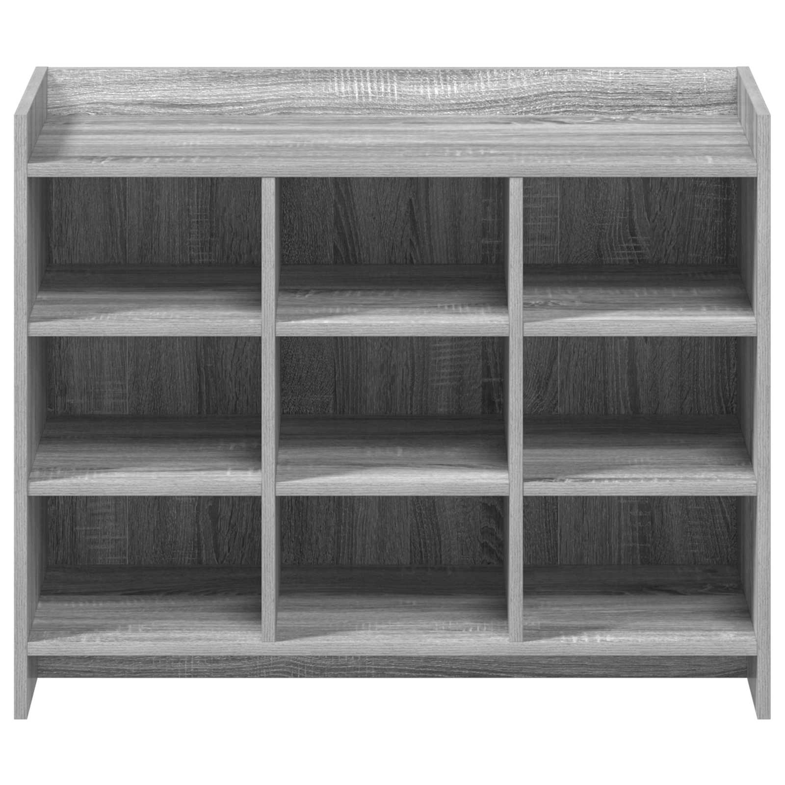 Schoenenkast Grijs Sonoma 85 x 39,5 x 70 cm Bewerkt hout image 3