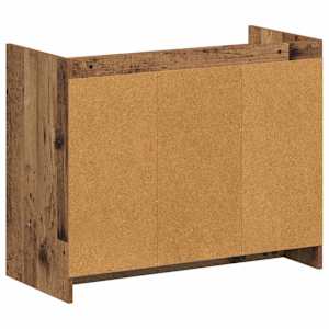 Skříň na obuv Staré dřevo 85 x 39,5 x 70 cm Kompozitní dřevo - obrázek 6
