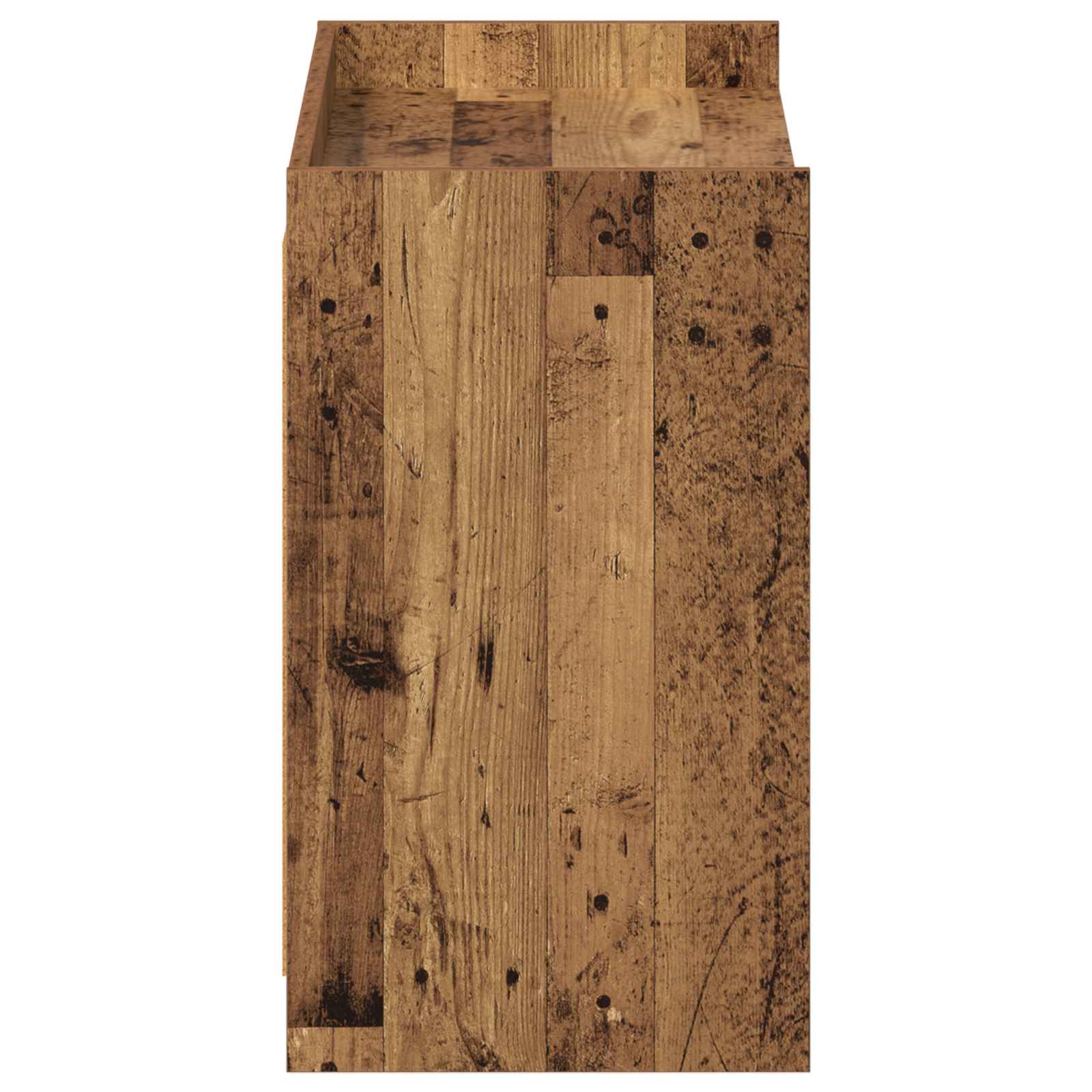 Schoenenkast met opslag Oud hout 85 x 39,5 x 70 cm Bewerkt hout image 4