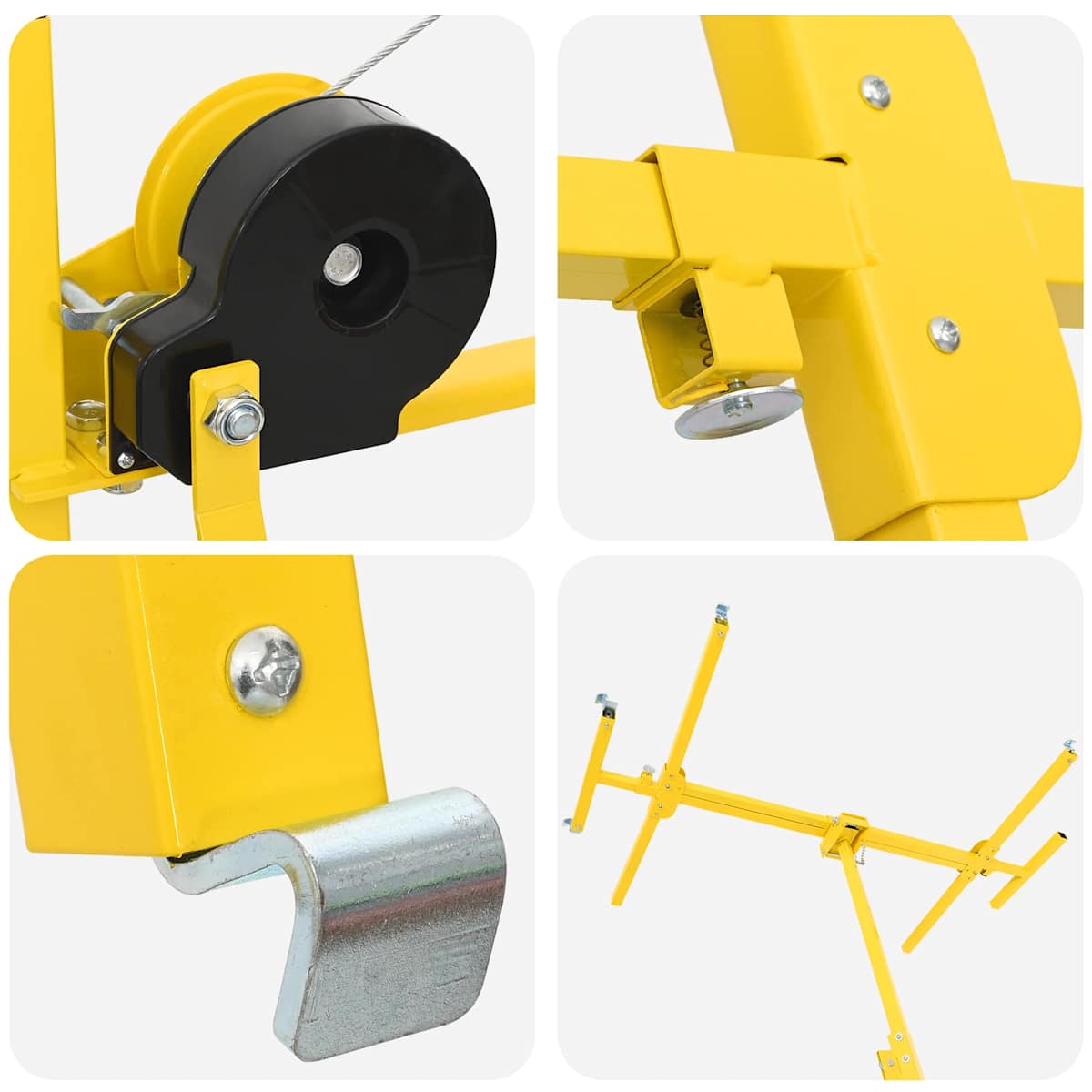 Gipsplade Lifter Stål Gul - Billede 5
