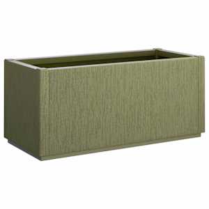 vidaXL Aia lille kast Roheline 80 x 36 x 35 cm PP