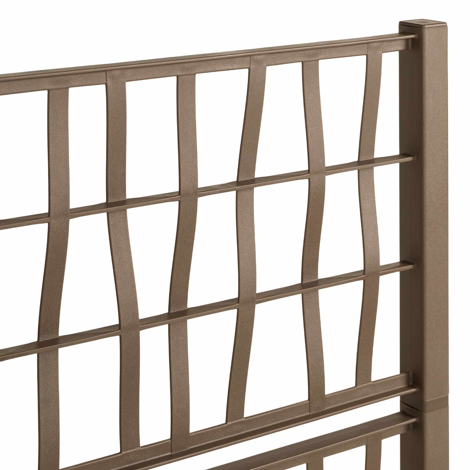 Tuindruppel met Trellis Bruin 80 x 36 x 140 cm PP image 7