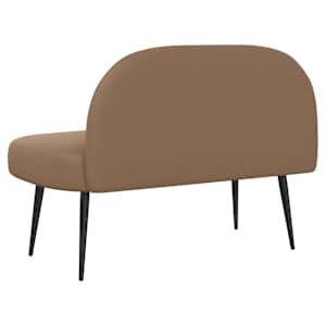 Čalouněná lavice s opěrkou Cappuccino 110 x 60 x 76 cm - obrázek 4