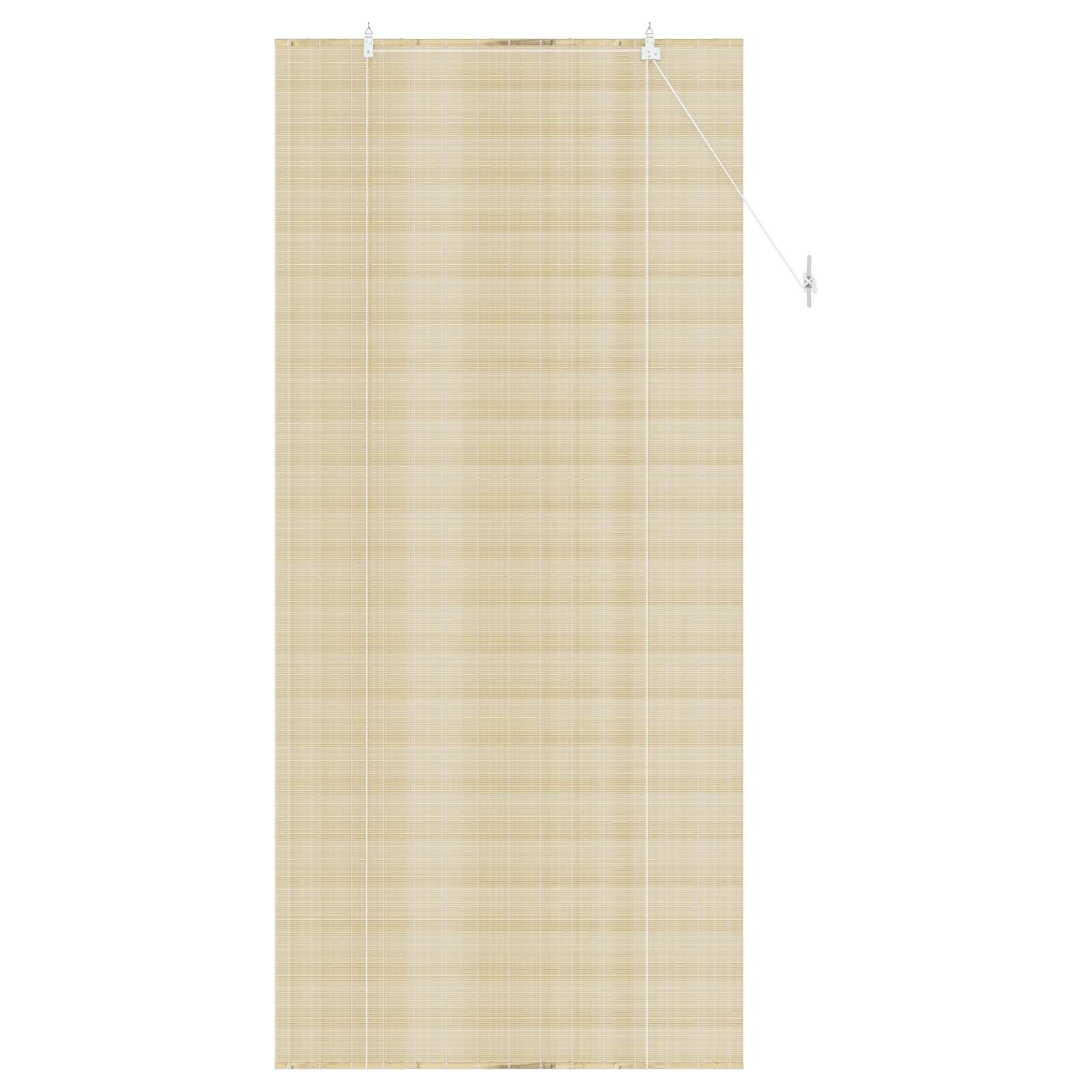 Rolgordijn Naturel 110 x 220 cm Bamboe image 2