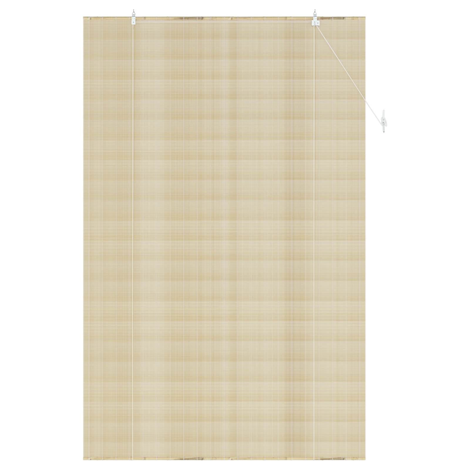 Rolgordijn Naturel 160 x 220 cm Bamboe image 2
