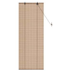 Roleta Hnědá 60 x 160 cm Bambus - obrázek 3