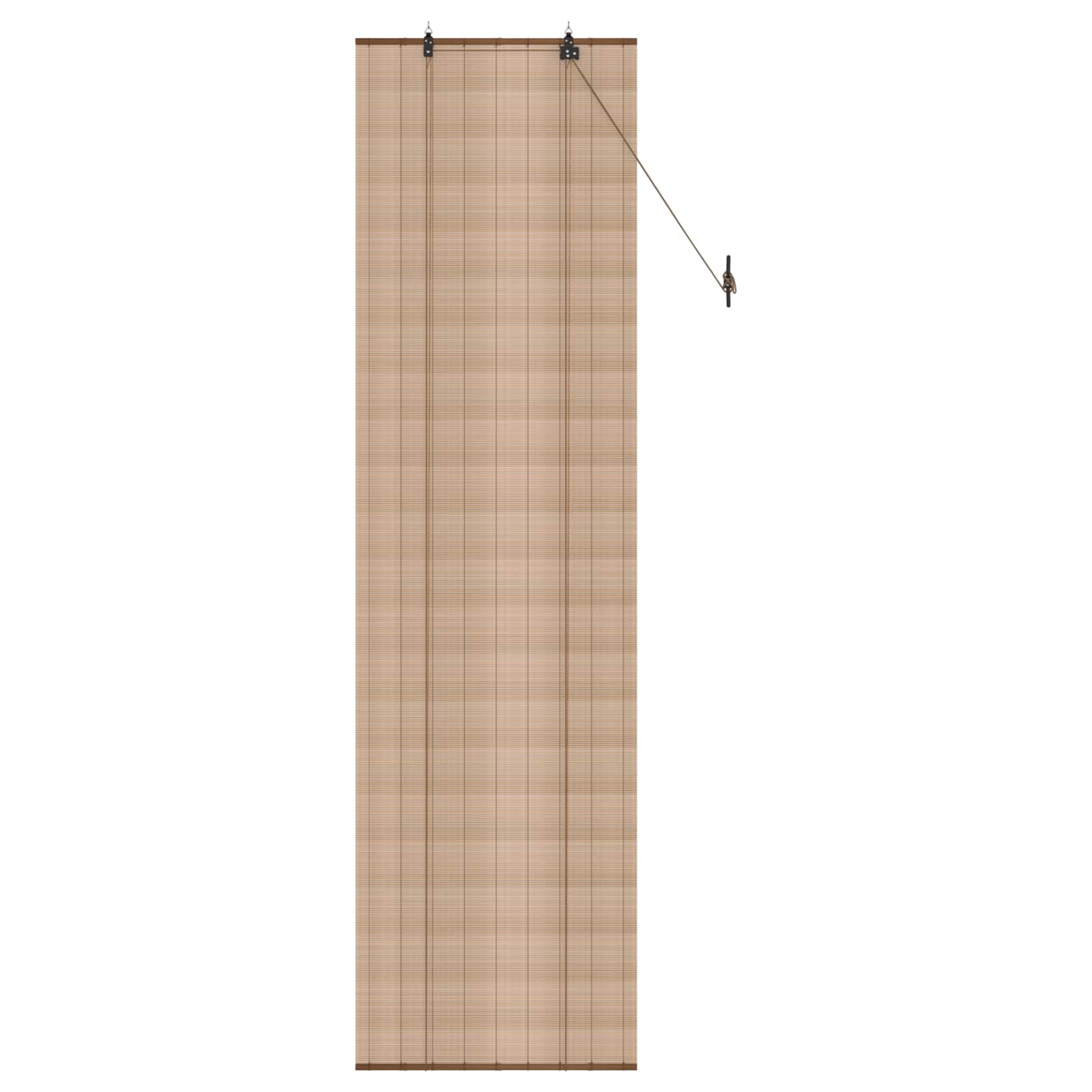 Rolgordijn Bruin 60 x 220 cm Bamboe image 3