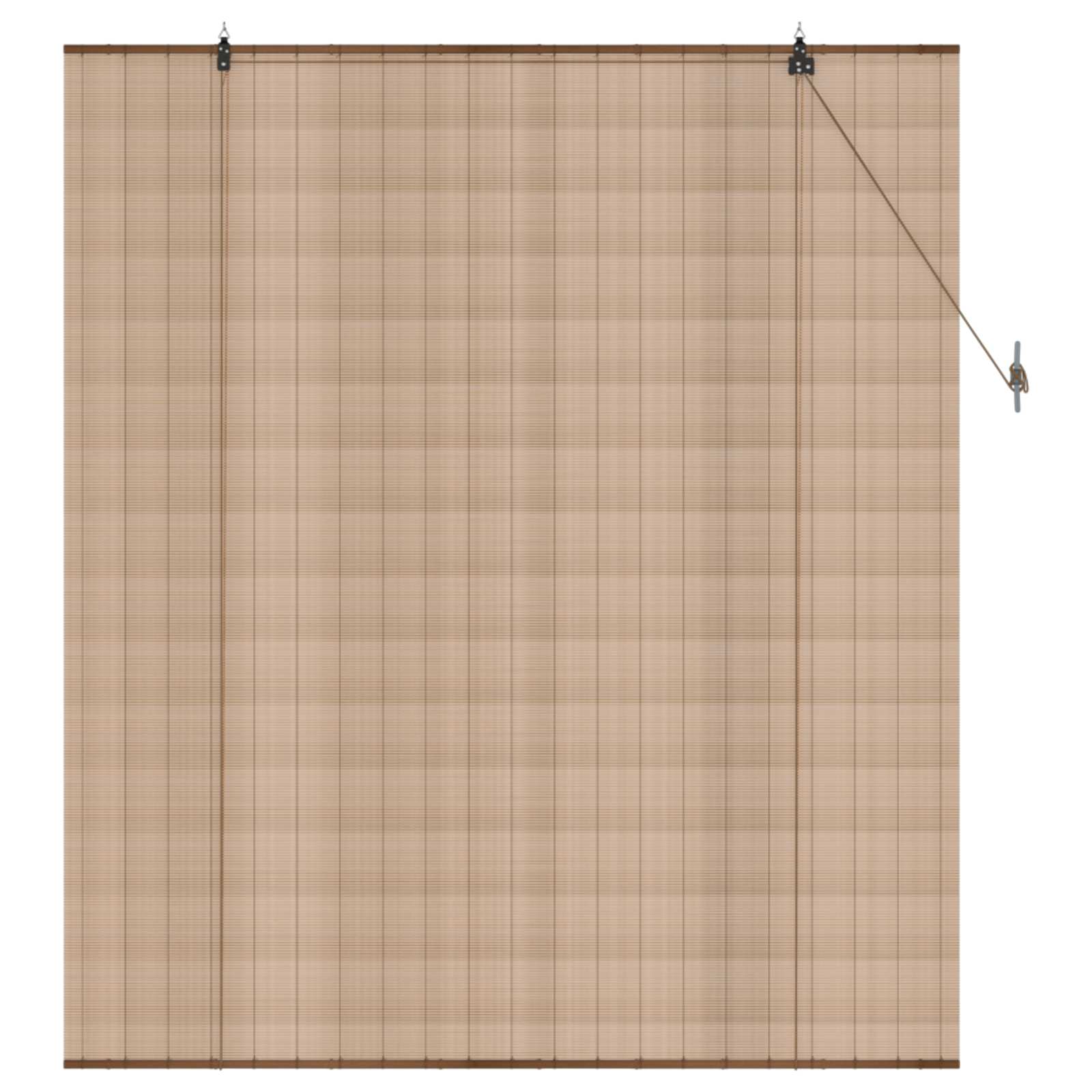 Rolgordijn Bruin 130 x 160 cm Bamboe image 3