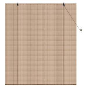 Roleta Hnědá 160 x 160 cm Bambus - obrázek 2