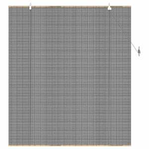 Roleta Šedá 160 x 160 cm Bambus - obrázek 3