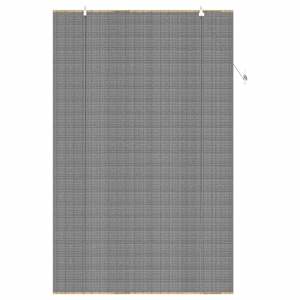 Roleta Šedá 160 x 220 cm Bambus - obrázek 3
