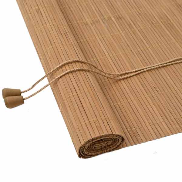 vidaXL Rulookardin Pruun 40 x 220 cm Bambus