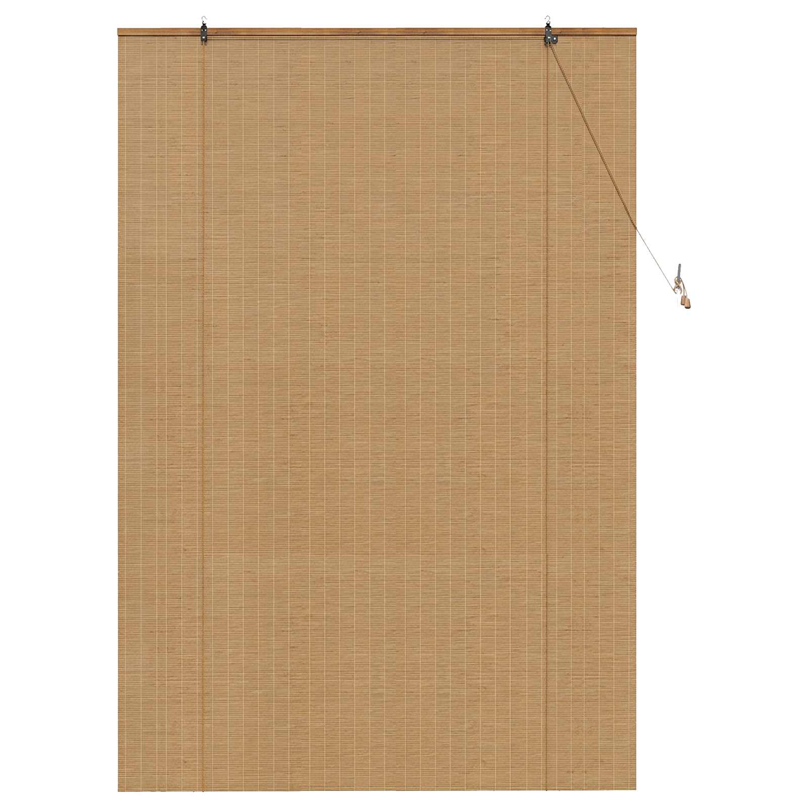 Rolgordijn Bruin 160 x 220 cm Bamboe image 3