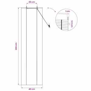 Roleta Přírodní 40 x 220 cm Bambus - obrázek 8
