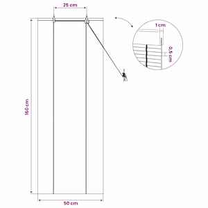 Roleta Přírodní 50 x 160 cm Bambus - obrázek 8