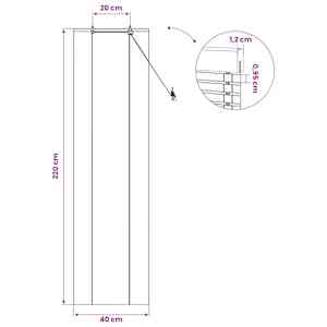 Roleta Příroda 40 x 220 cm Bambus - obrázek 8