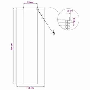 Roleta Příroda 50 x 160 cm Bambus - obrázek 8