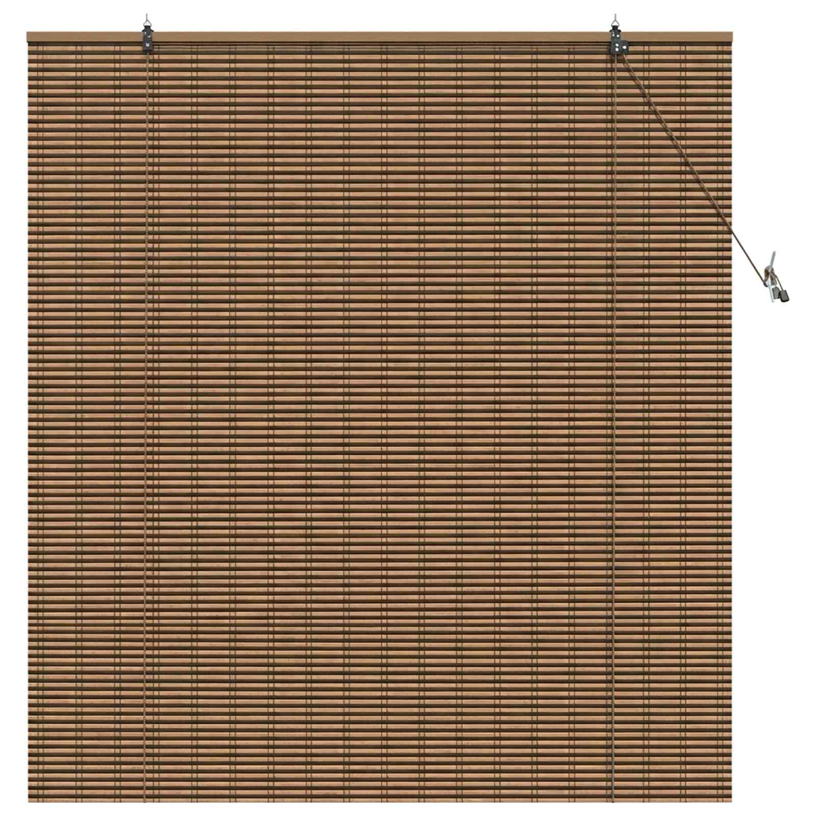 Rolgordijn Bruin 130 x 160 cm Bamboe image 3