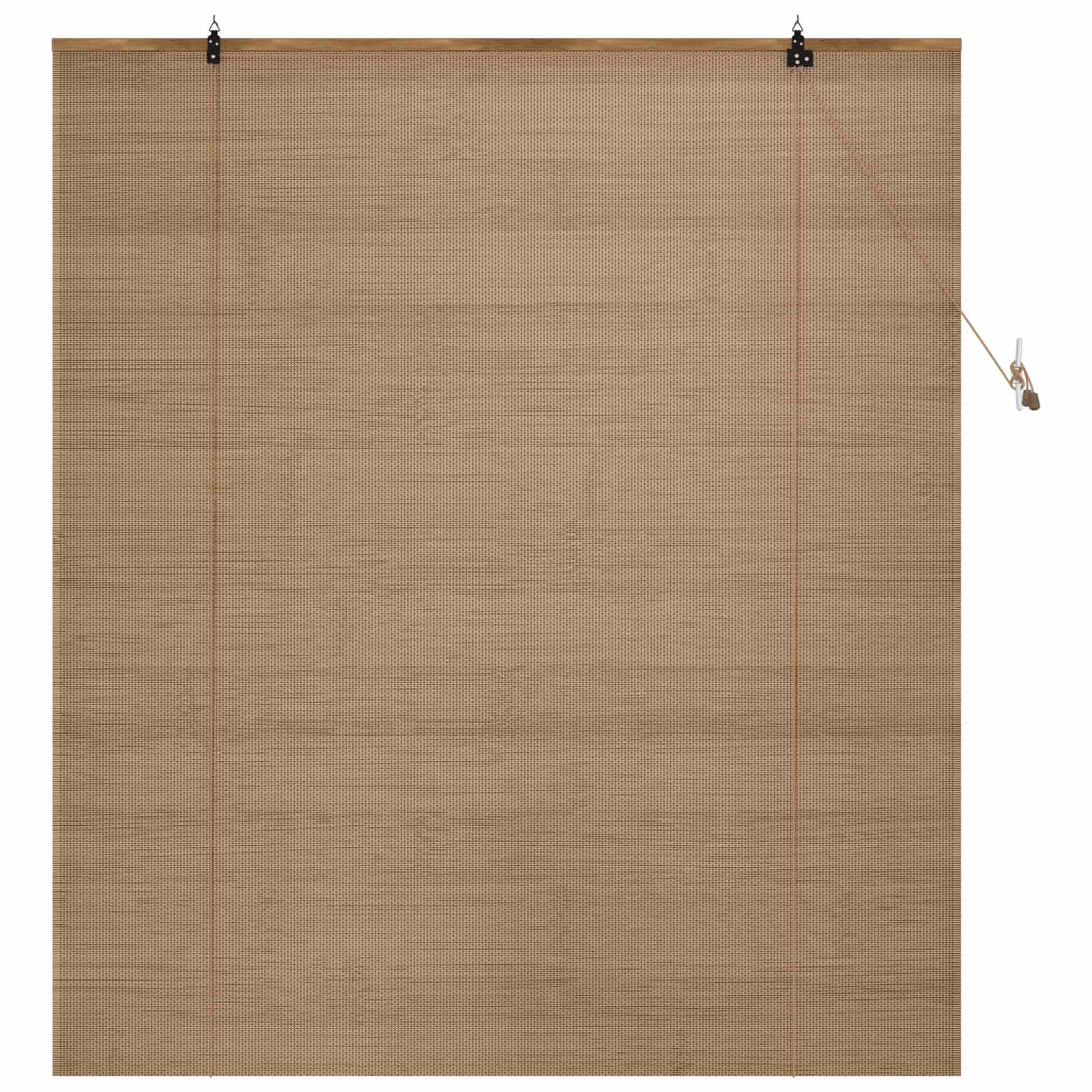 Rolgordijn Bruin 140 x 160 cm Bamboe image 3