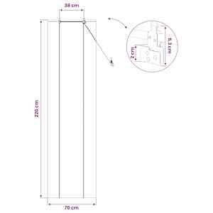 Roleta Přírodní 70 x 220 cm Bambus - obrázek 8