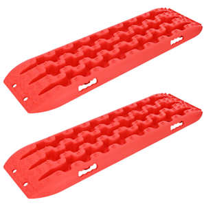 vidaXL Libisemisplaat 2 tk Punane 106 x 30,5 x 7 cm Tugevdatud nailon