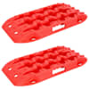 vidaXL Libisemisplaat 2 tk Punane 57,5 x 30,5 x 5,5 cm