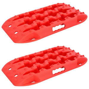 Traction Board 2 pcs Rdeča 57,5 x 30,5 x 5,5 cm Ojačana najlon