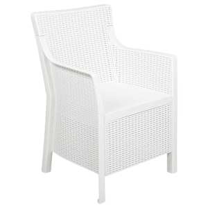 Odpočinková sada s polštářem 3 pcs Bílá PP - obrázek 5