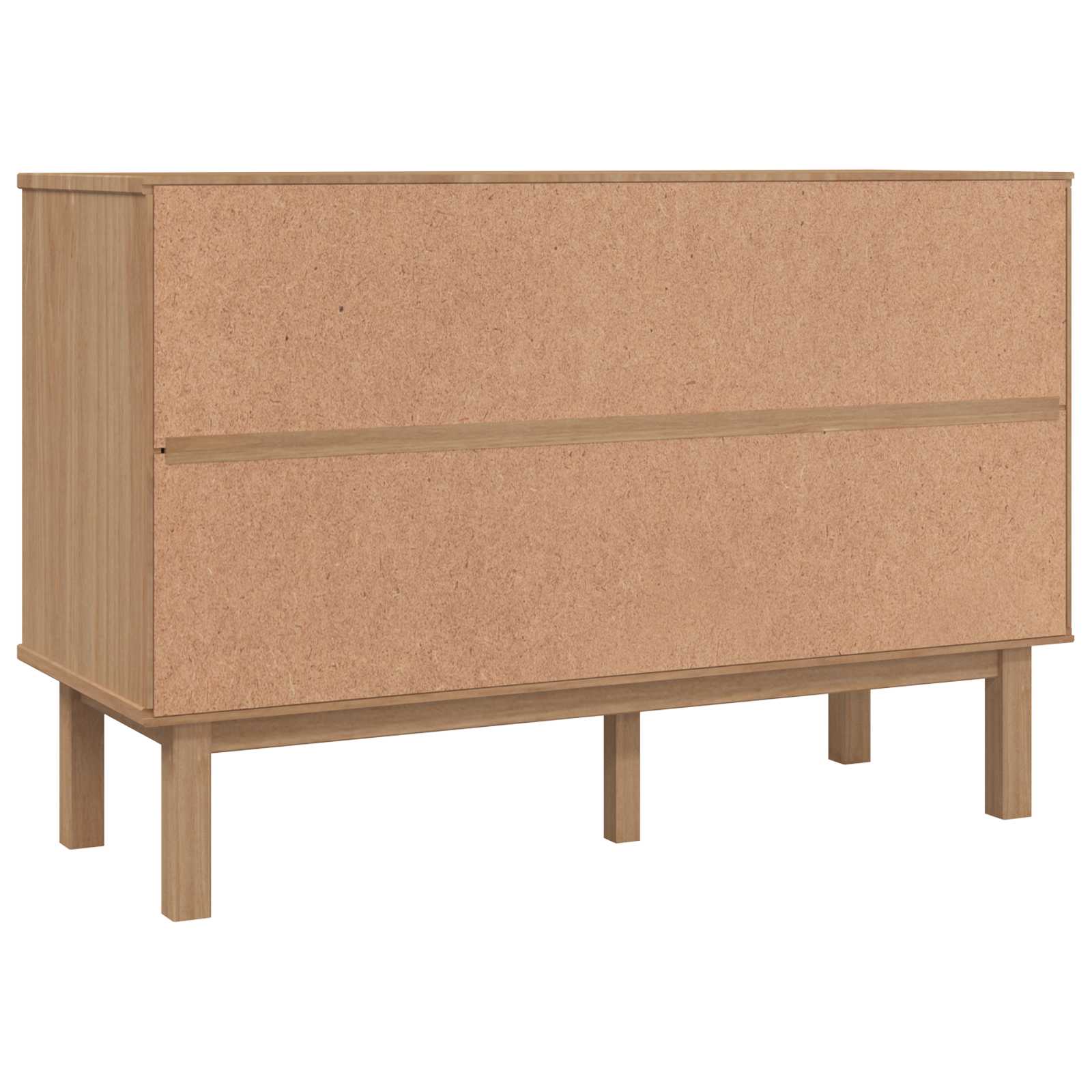 Ladenkast OTTA Zwart 111 x 43 x 73,5 cm Massief grenenhout image 7