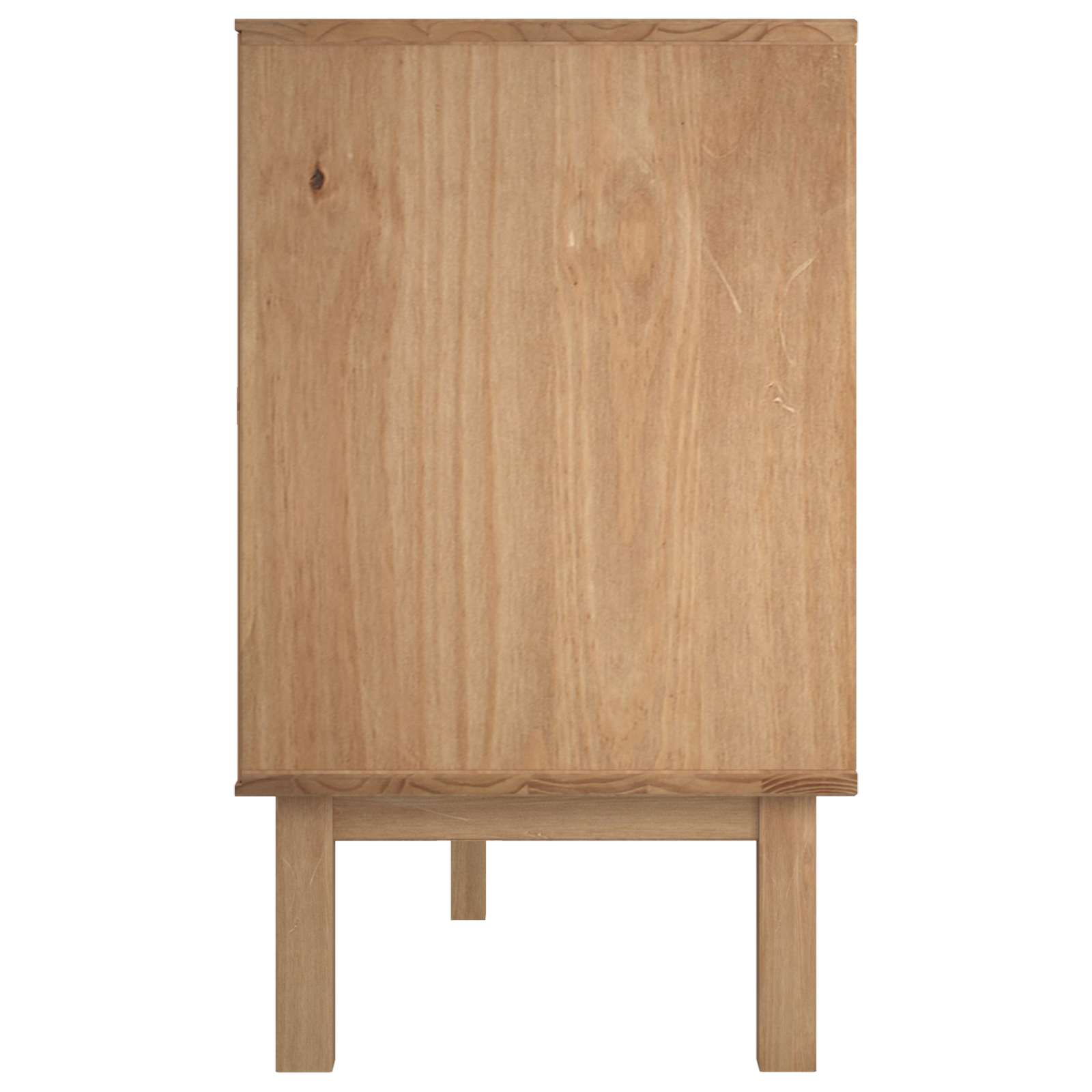 Dressoir OTTA Zwart 113,5 x 43 x 73 cm Massief grenenhout image 5