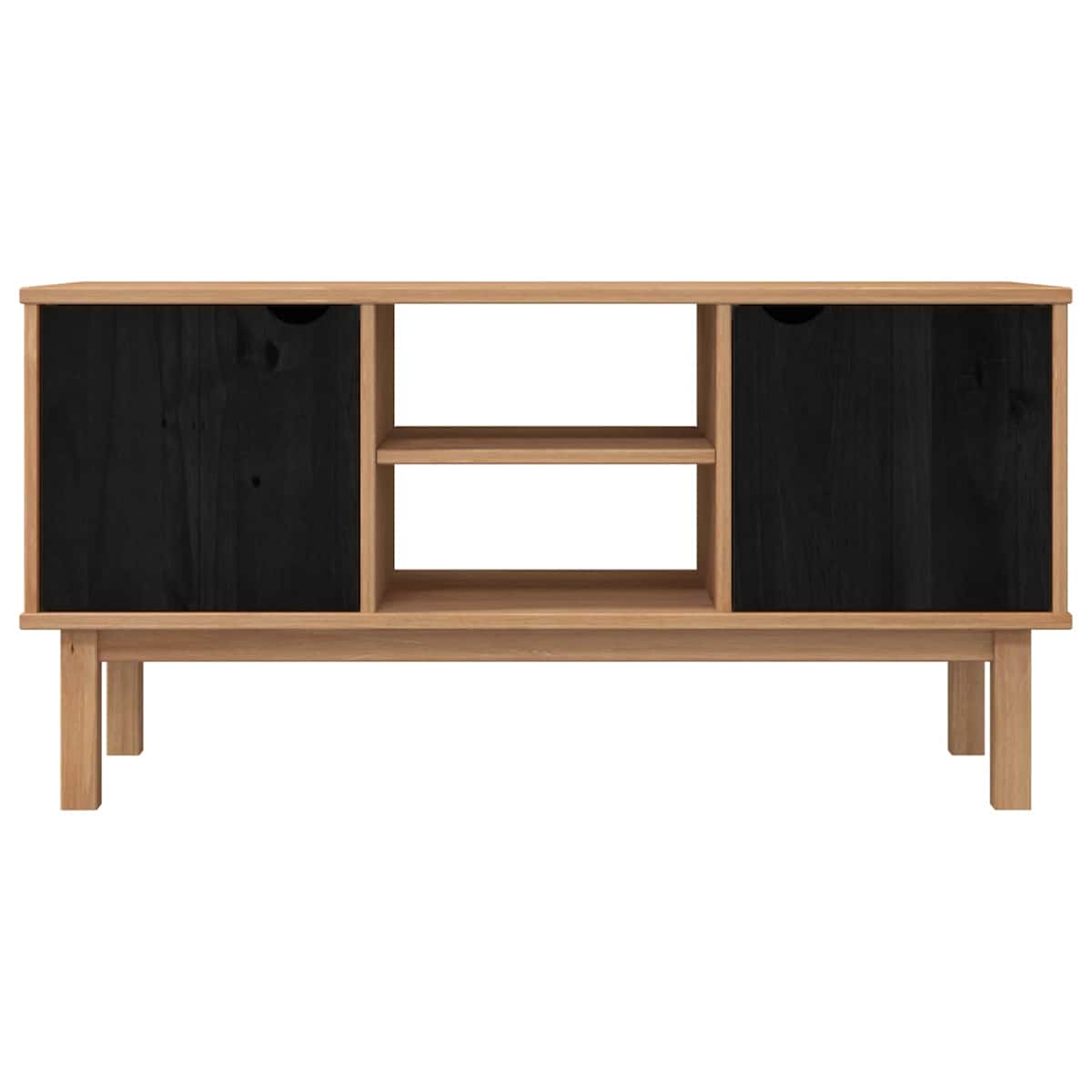 TV-bord OTTA 113,5 x 43 x 57 cm Massivt fyrretræ - Billede 4