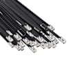 vidaXL Kaabli sidumine 50 tk 4,6 x 150 mm Must