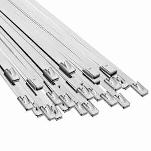 vidaXL Kaabli sidumine 25 tk 4,6 x 300 mm H&otilde;bedane