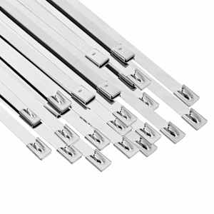 vidaXL Kaabli sidumine 50 tk 7,9 x 350 mm H&otilde;bedane
