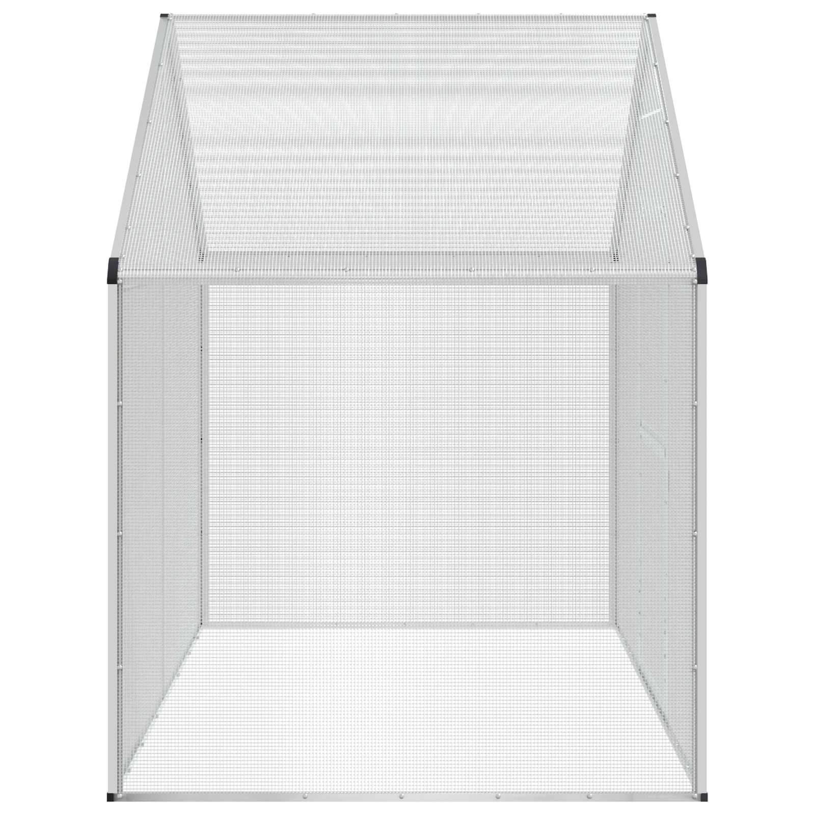 Vogelkooi Zilverkleurig 181,5 x 110,5 x 173,5 cm image 5