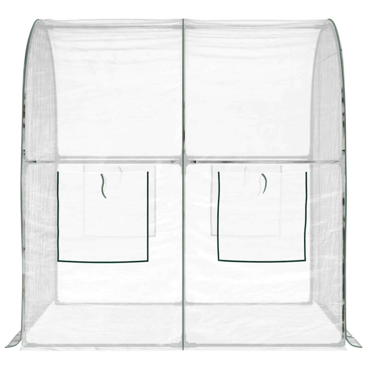 Drivhus med ramme PVC Transparent - Billede 4