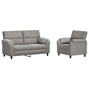 vidaXL Diivanikomplekt 2 pcs Helehall Samet