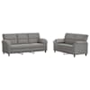 vidaXL Diivanikomplekt 2 pcs Helehall Samet