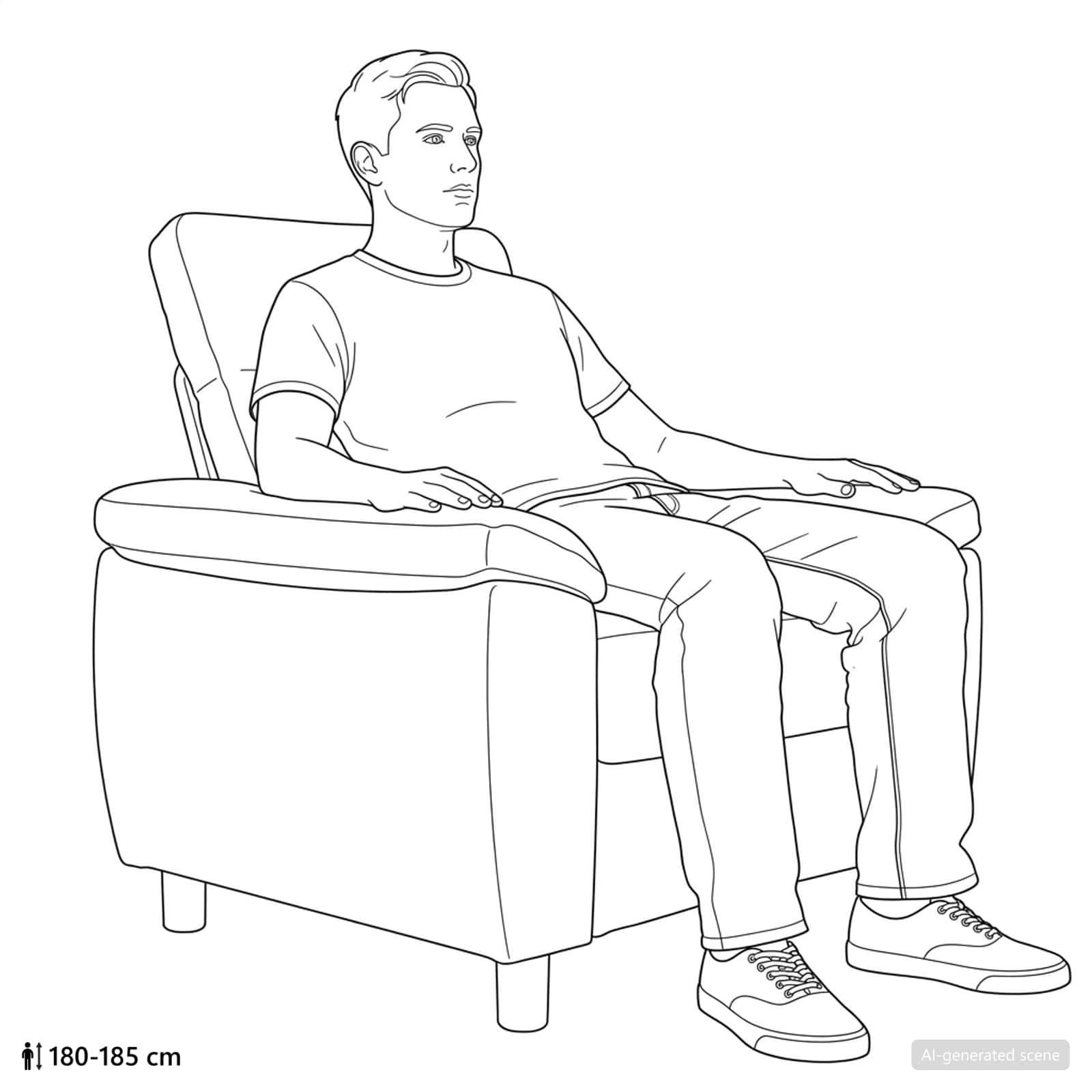 Kavčna garnitura 2 pcs Temno rjava Blago