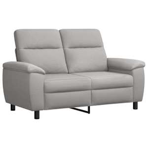 Set pohovek 2 pcs Oblačno šedá Textil - obrázek 4
