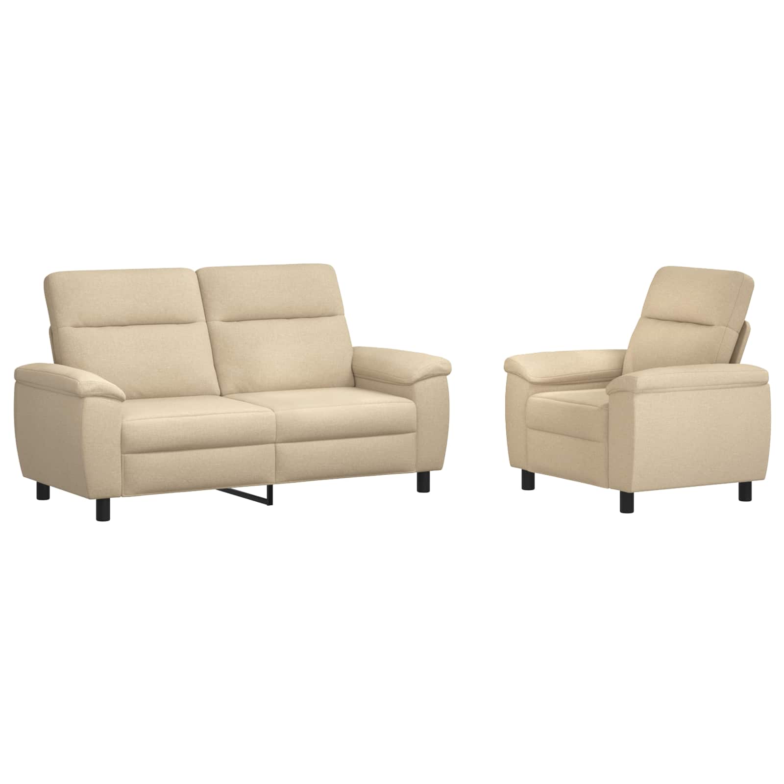 Kavčna garnitura 2 pcs Krem Blago