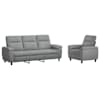 vidaXL Diivanikomplekt 2 pcs Helehall kangas