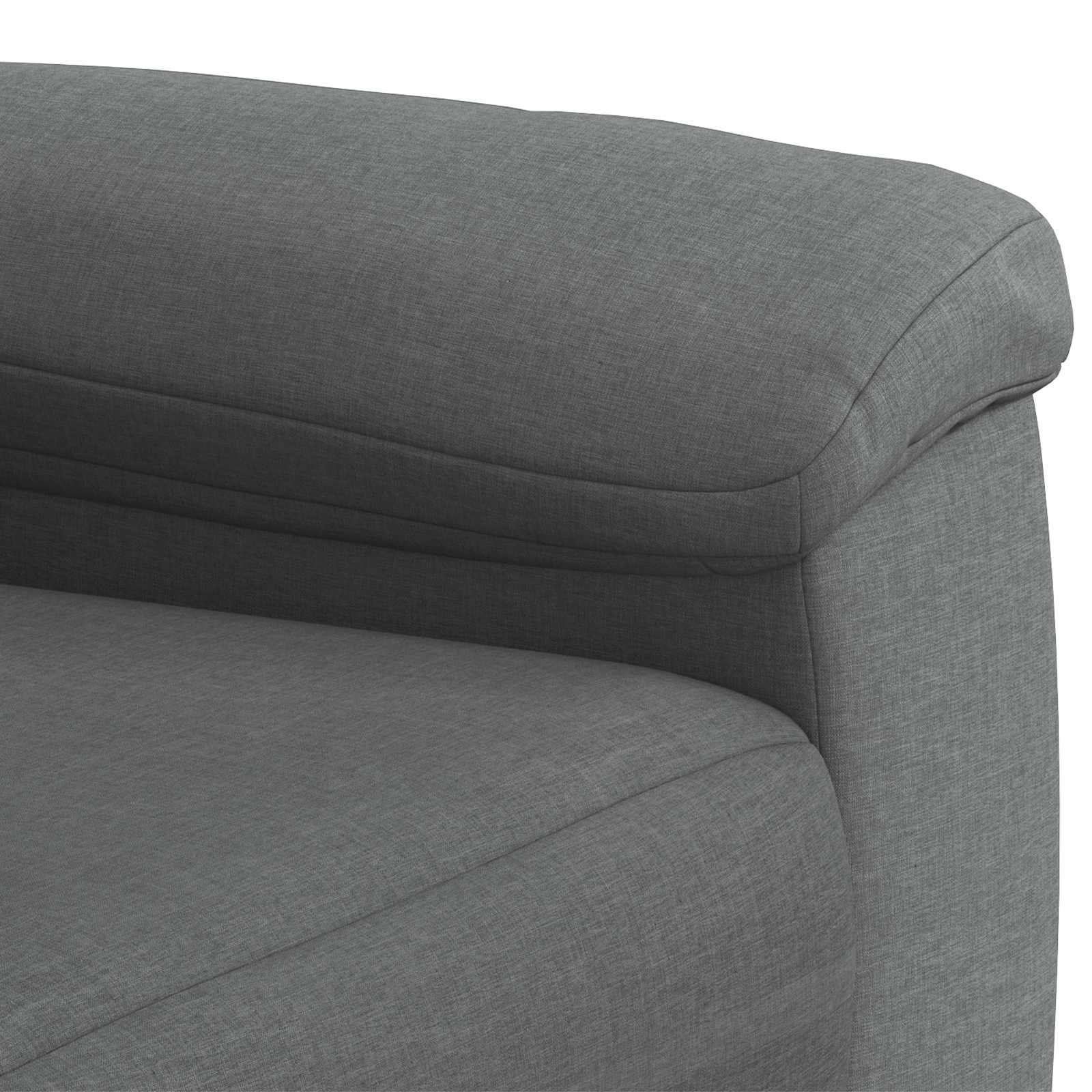 Kavčna garnitura 2 pcs Temno siva Blago