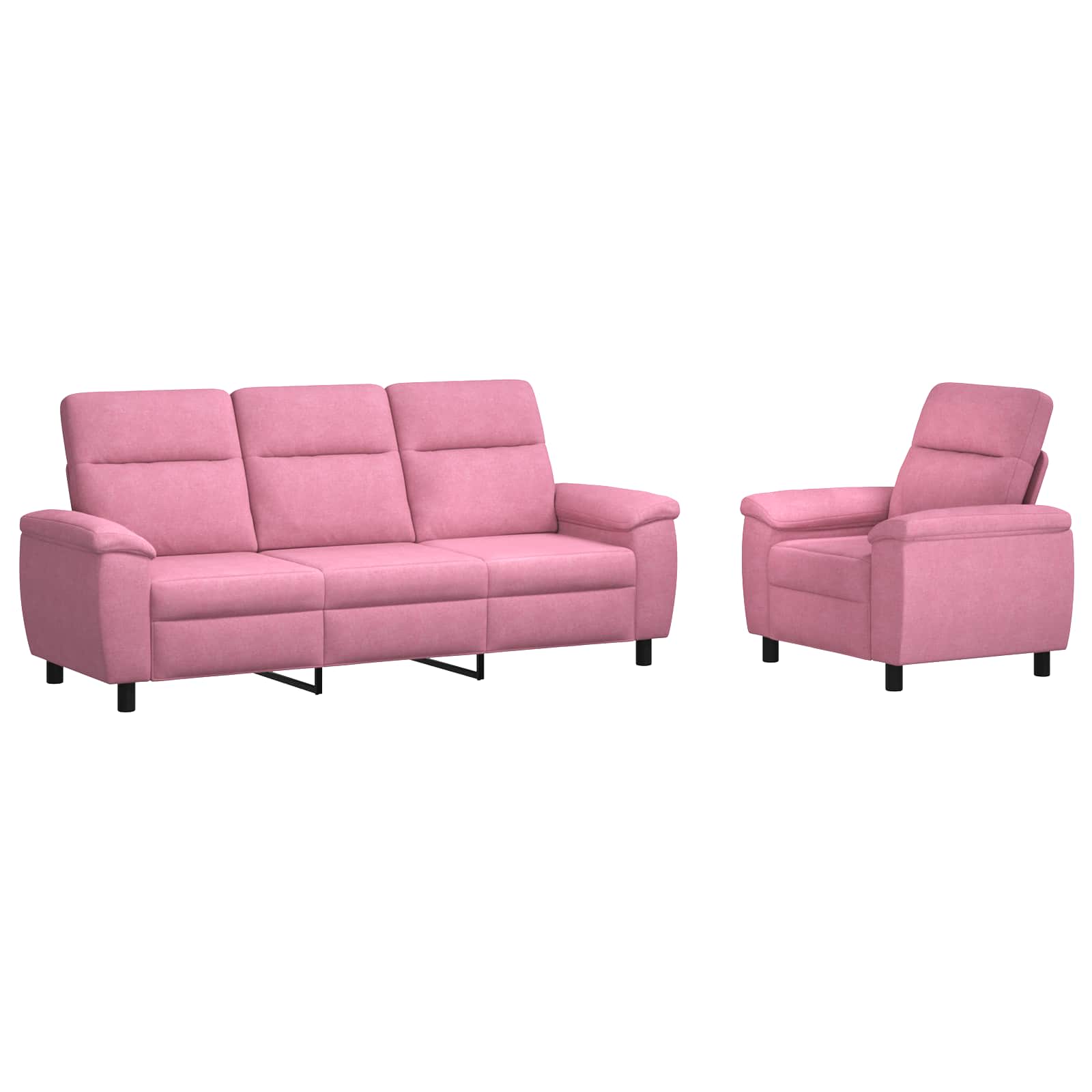 Kavčna garnitura 2 pcs Roza Blago