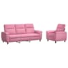 vidaXL Diivanikomplekt 2 pcs Roosa kangas