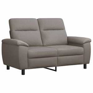 Set pohovek 2 pcs Taupe Textil - obrázek 3