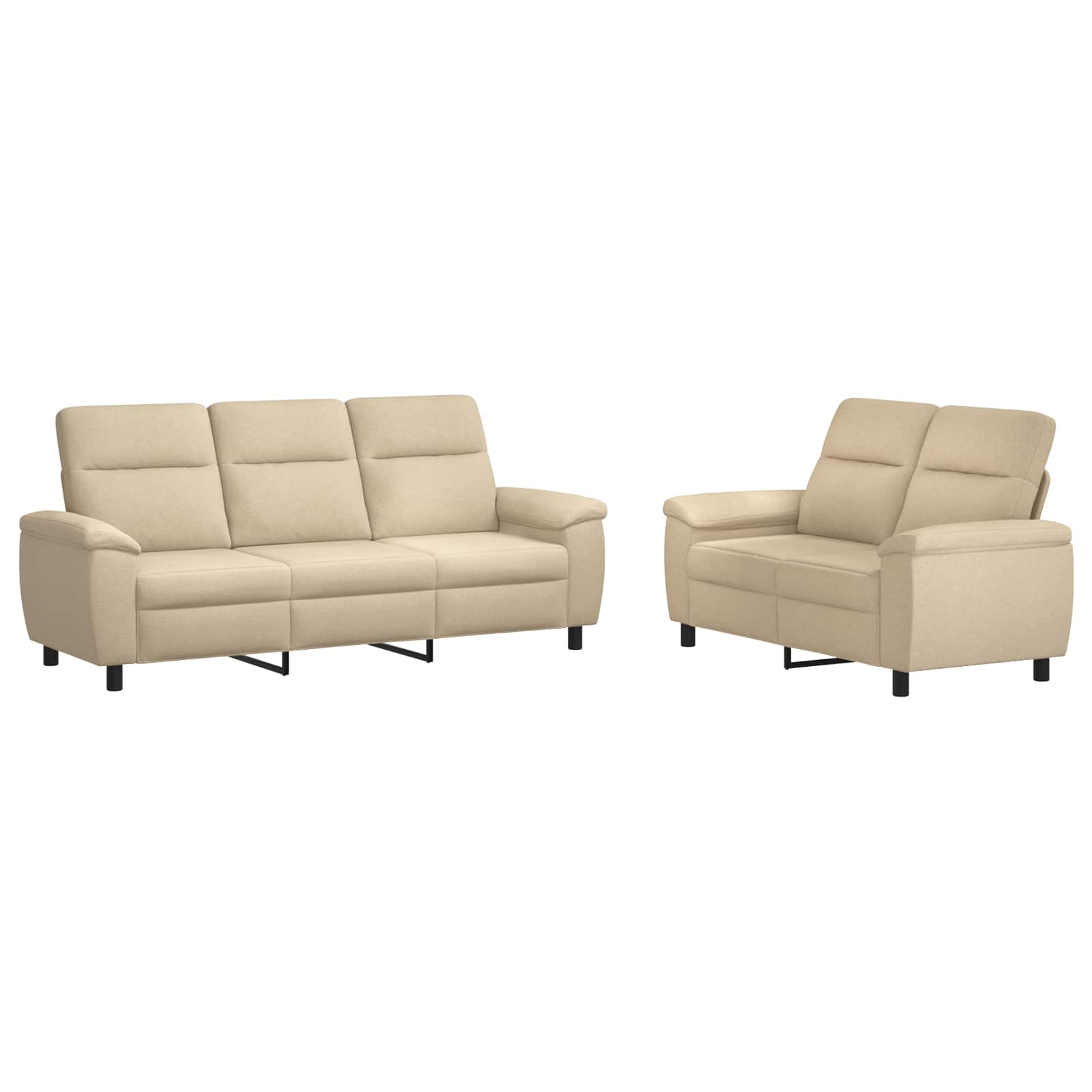Kavčna garnitura 2 pcs Krem Blago